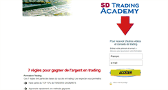 Desktop Screenshot of formation-au-trading.com